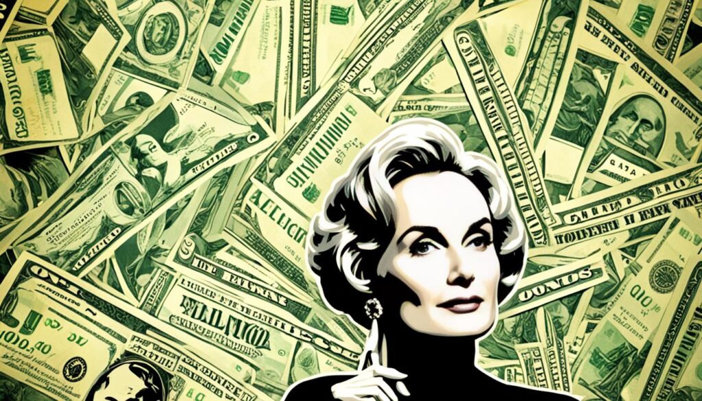 jessica lange financial success