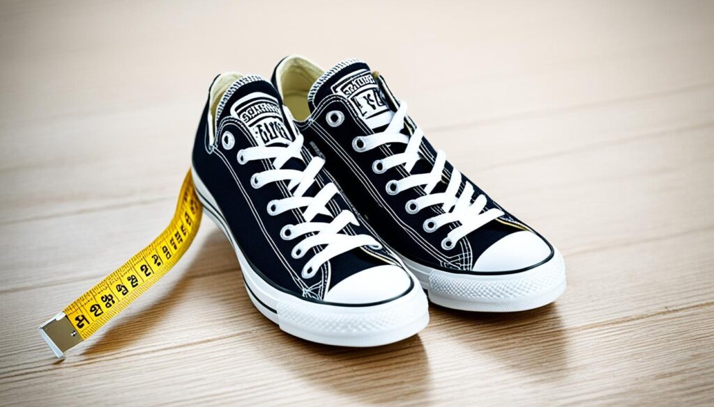 Tips for sizing converse shoes