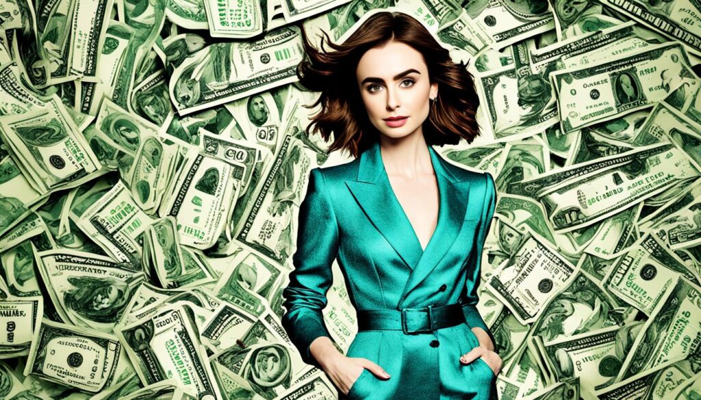 lily collins acting earnings